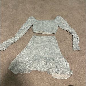 Checkered two Peice set